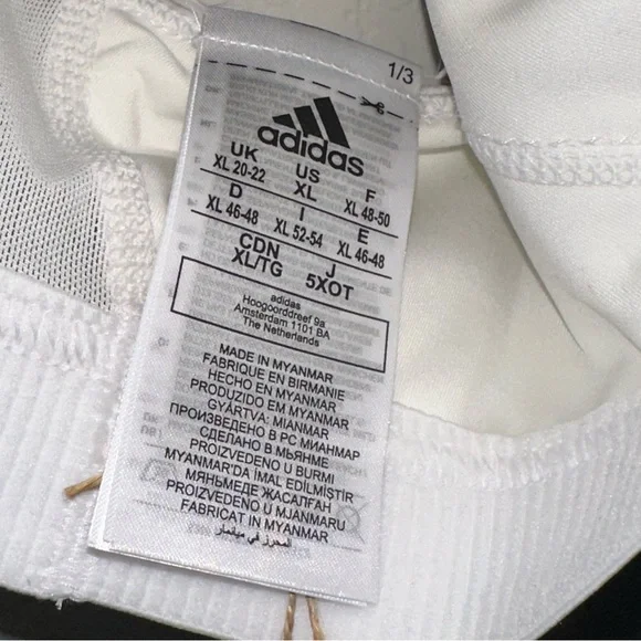 Adidas White Sports Bra - Picture 13 of 13